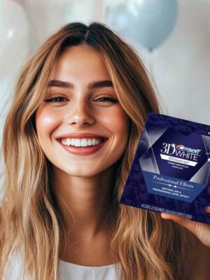 Crest 3D White 1-Hour Express Teeth Whitening Strips, Level 12