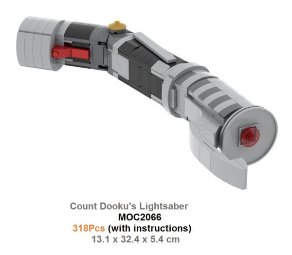 Star Wars Count Dooku Lightsaber Minifigure