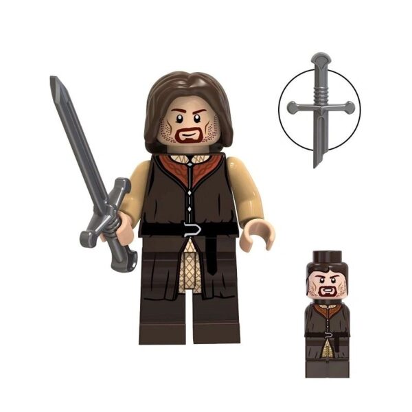 Aragorn Lord of the Rings Minifigure LOTR TV5020