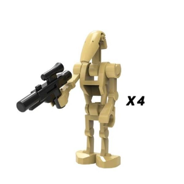 Battle Droids x4 Star Wars Minifigure K2101