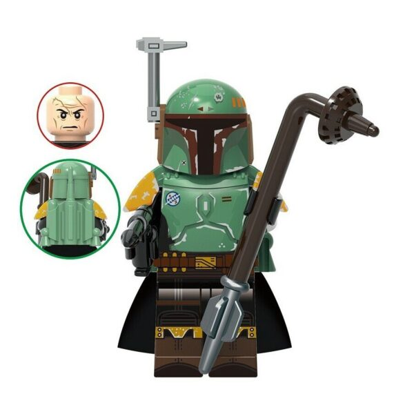 Star Wars Mini Boba Fett Slave 1 Minifigure - Compatible with LEGO (111 pcs)