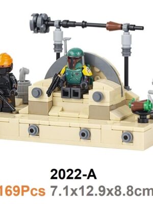 Star Wars Boba Fett's Throne Minifigure MOC2022-A Star Wars Boba Fett's Throne Minifigure MOC2022-A