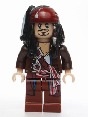 Pirates of the Caribbean Cpt. Jack Sparrow Minifigure KSZ515-1