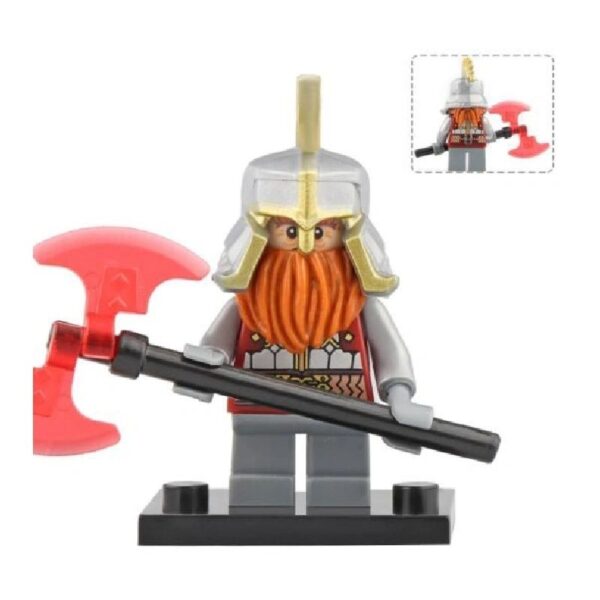 Dain Ironfoot Lord of the Rings Minifigure LOTR PG558