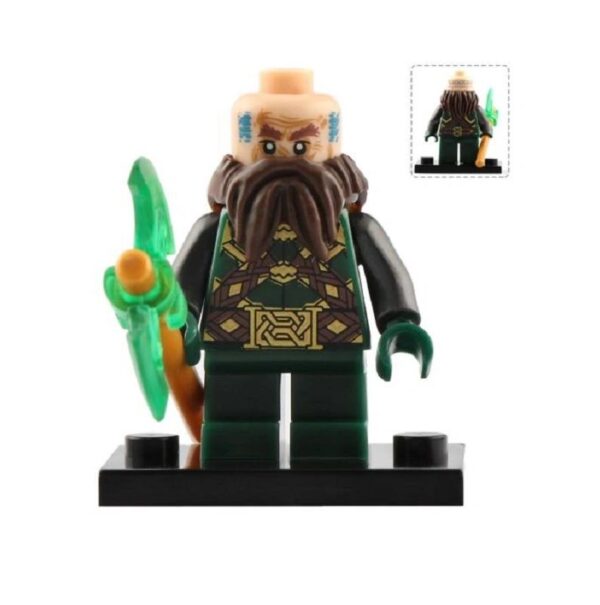 Dwalin Dwarf Lord of the Rings Minifigure LOTR PG525