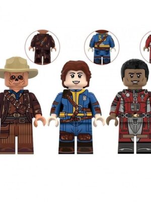 Fallout x3 pcs Set Minifigures W1322