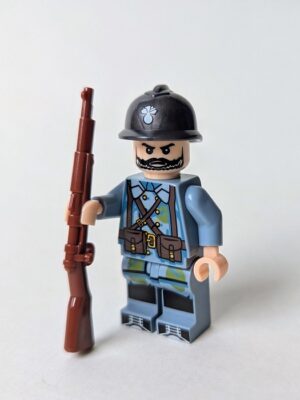 WW2 French Military Soldier lego compatible Minifigure D273