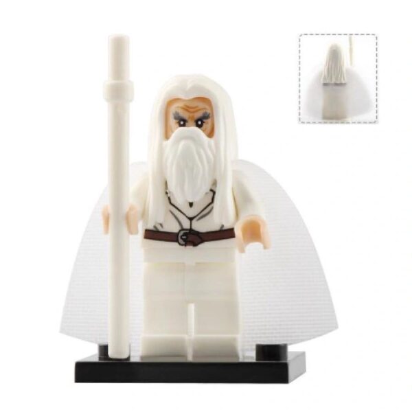 Gandalf20the20White20542.jpg Gandalf the White Lord of the Rings Minifigure LOTR PG542