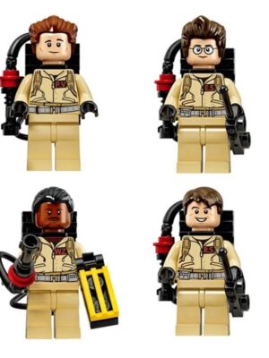 Ghostbusters x4 Minifigures XH108-XH111