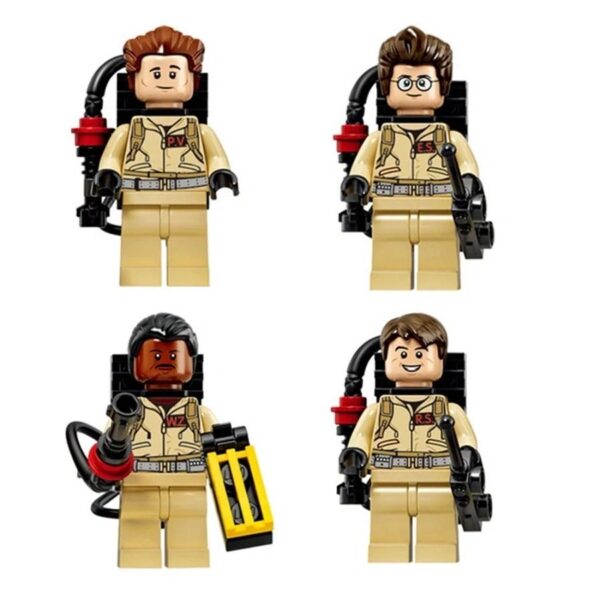 Ghostbusters x4 Minifigures XH108-XH111
