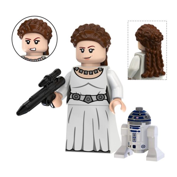 Leia Organa 8078 Princess Leia Organa Star Wars Minifigure TV8078