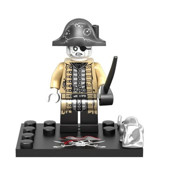 Pirates of the Caribbean Lieutenant Lesaro Minifigure KSZ719-2