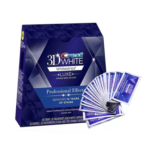 Crest 3D White Luxe Professional Effects teeth whitening strips