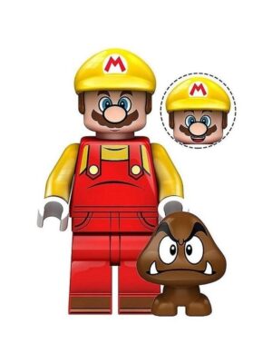 Builder Mario (Super Mario) Minifigure K2035