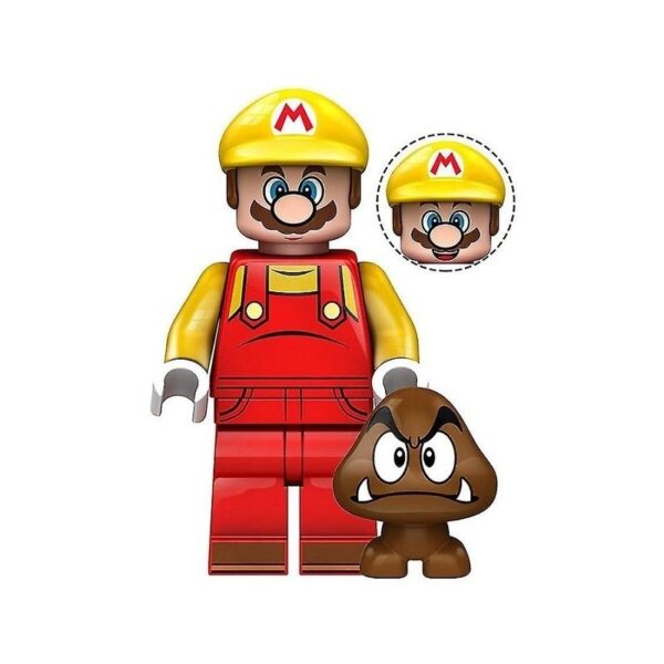 Builder Mario (Super Mario) Minifigure K2035