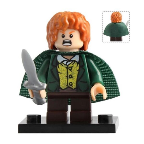 Merry20Brandybuck20548.jpg Merry Brandybuck Lord of the Rings Minifigure LOTR PG548