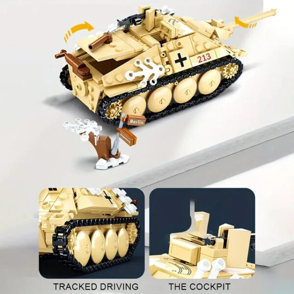 Sluban WW2 Tank Destroyer Jagdpanzer Minifigure