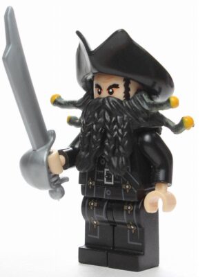 Pirates of the Caribbean Blackbeard Minifigure KSZ518-5
