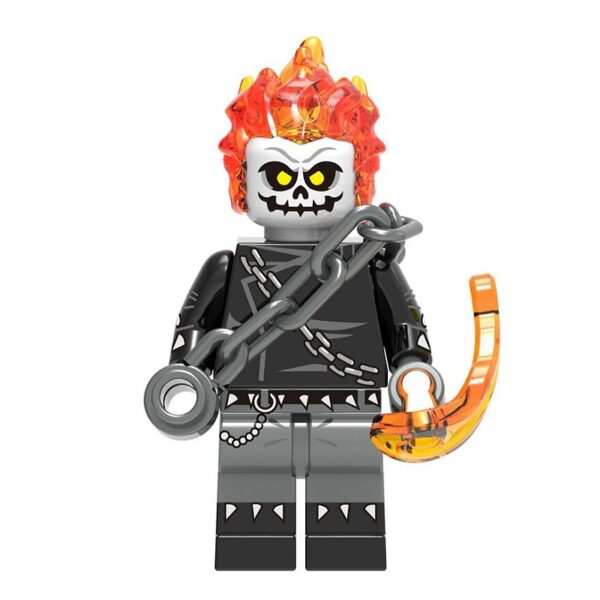 ghost rider marvel lego compatible minifigure xh975