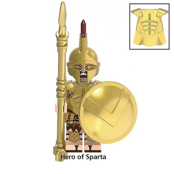 Hero of Sparta Medieval Minifigure XH1733