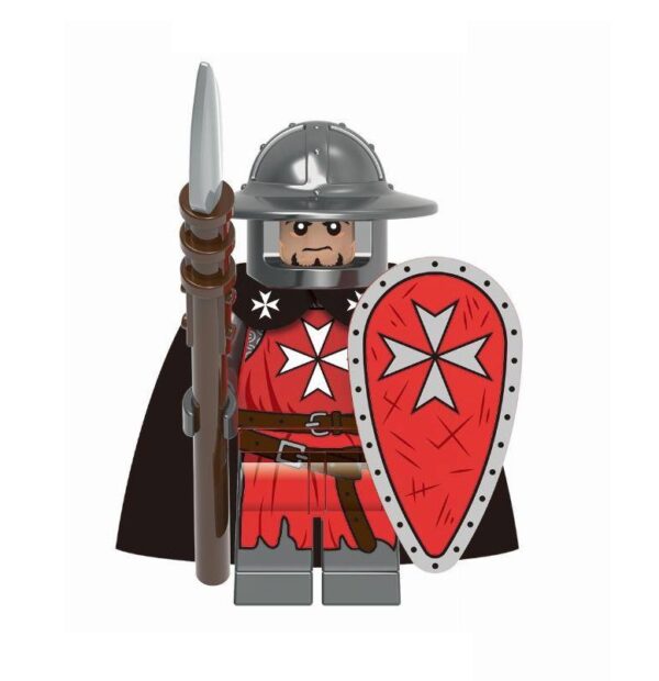 Hospitaller Knight Medieval Minifigure XH1773