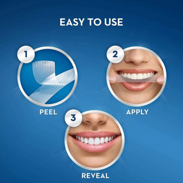 Crest Teeth Whitening Strips Instructions
