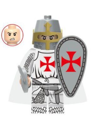 Knights Templar Medieval Minifigure XH1737