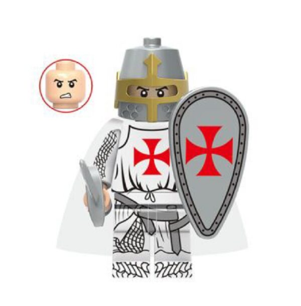 Knights Templar Medieval Minifigure XH1737