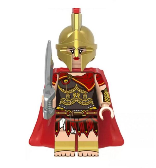 Spartan Woman Warrior Medieval Minifigure XH1730