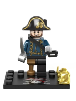 Pirates of the Caribbean Barbossa Minifigure KSZ722-3