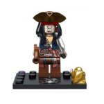 Pirates of the Caribbean Cpt. Jack Sparrow Minifigure KSZ518-1