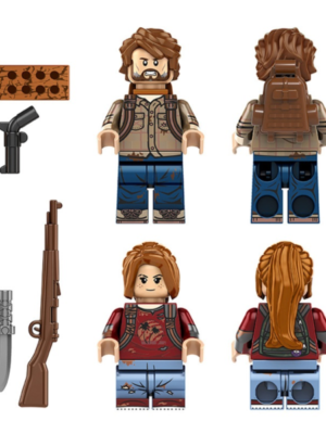The Last of Us Joel + Ellie Minifigures EV01 EV02