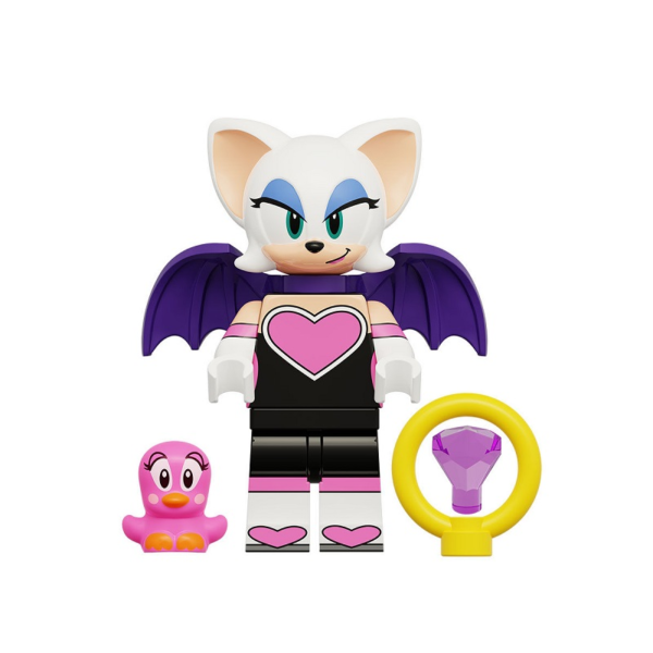 Sonic the Hedgehog Rouge the Bat Minifigure K2233
