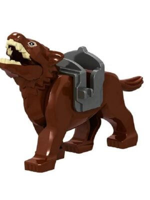 Brown Warg Wolf Lord of the Rings Minifigure LOTR L059