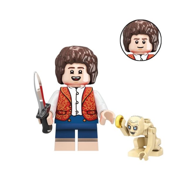 Frodo Baggins Lord of the Rings Minifigure LOTR TV5093
