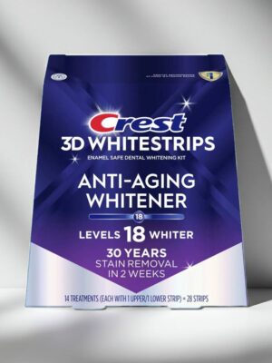 Anti Aging LV18 Crest 3D White Anti-Aging Whitener teeth whitening strips