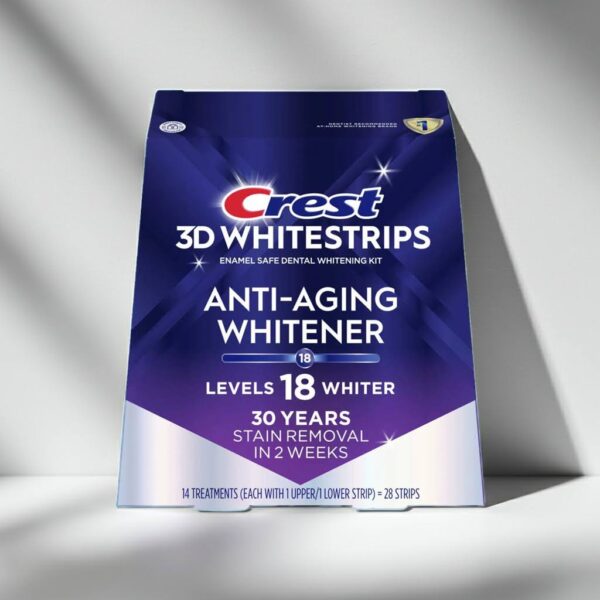 Crest 3D White Anti-Aging Whitener teeth whitening strips