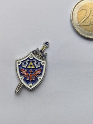 Hylian Shield Legend of Zelda (Nintendo) Enamel Pin Brooch