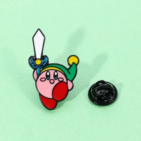 Kirby (Nintendo) Enamel Pin Brooch