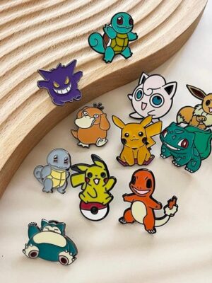 pokemon enamel pin brooch