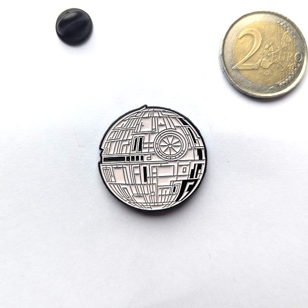 Death Star (Star Wars) Enamel Pin Brooch