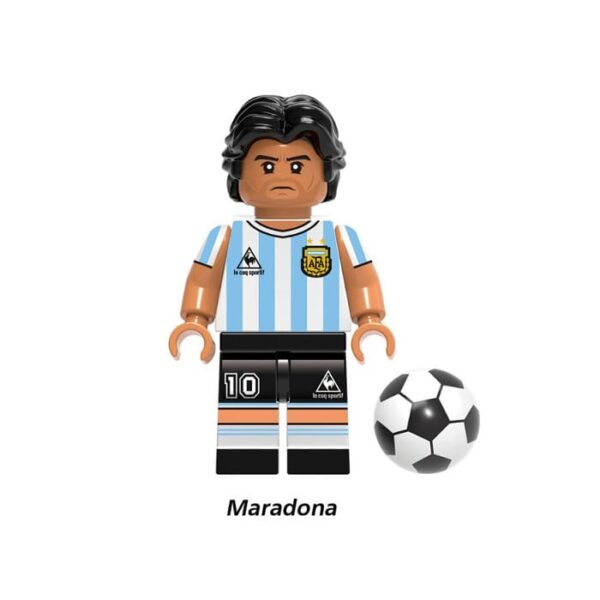 Diego Maradona (Argentina) Soccer Football Minifigure G0092
