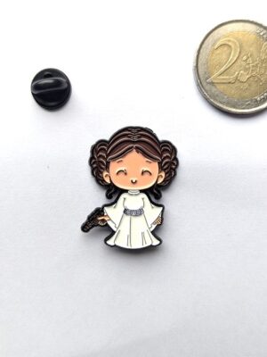 Princess Leia Organa (Star Wars) Enamel Pin Brooch