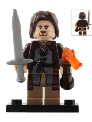 Aragorn Lord of the Rings Minifigure LOTR PG551