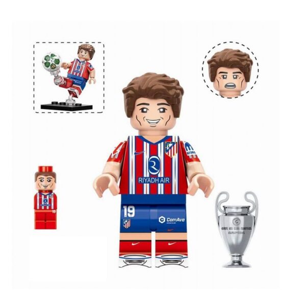 Julian Alvarez (Atletico Madrid) Soccer Football Minifigure TV7069