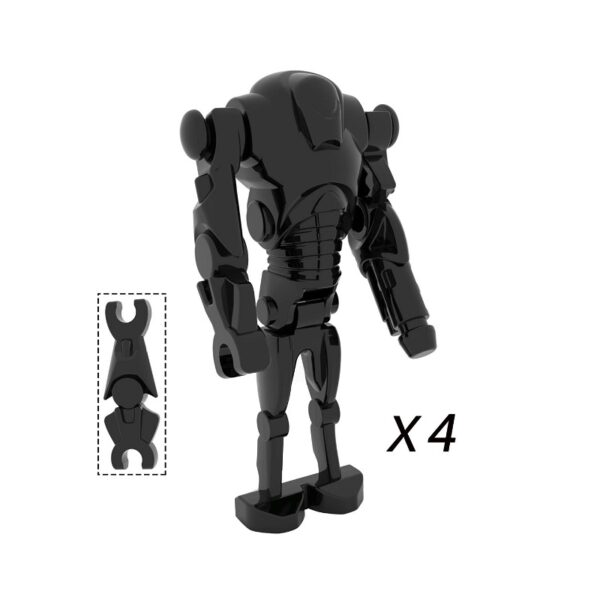 Super Battle Droids Blk 66014 Super Battle Droids x4 pcs Star Wars Minifigure KM66014