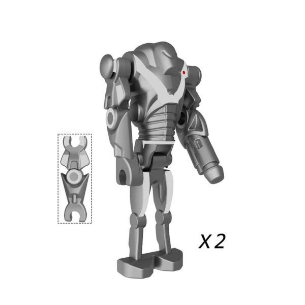 Super Battle Droids Light 66016 Super Battle Droids x2 pcs Star Wars Minifigure KM66016