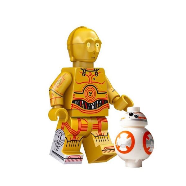 C-3PO 8005 C-3PO Star Wars lego-compatible Minifigure TV8005