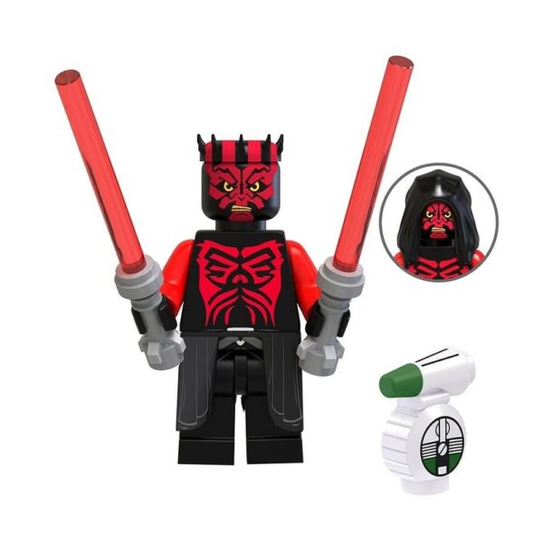 Darth Maul Star Wars lego-compatible Minifigure TV8023