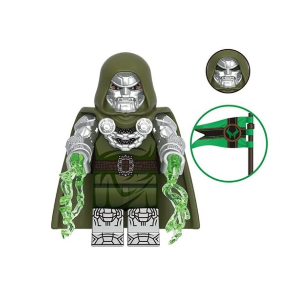 Dr Doom Marvel lego-compatible minifigure GH0375